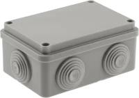Распаячная коробка ЭРА KORv-120-80-50-6g открытой установки на винтах 6 гермовводов IP55 арт. Б0052730 (1 шт.)