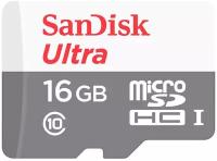 Карта памяти SanDisk MicroSDHC 16GB Сlass 10 Ultra 80 MB/s