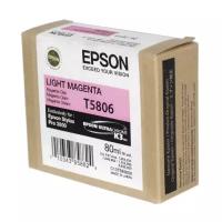 Картридж Epson C13T580600, 400 стр, светло-пурпурный