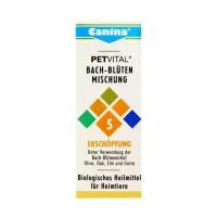 Добавка в корм Canina Petvital Bach-Blüten Цветы Баха №5 Истощение, упадок сил