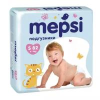 Mepsi подгузник S (4-9 кг) 82 шт