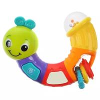 Прорезыватель-погремушка B kids Twist & Play Caterpillar Rattle