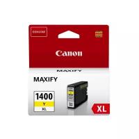 Картридж Canon PGI-1400Y XL (9204B001), 900 стр, желтый