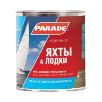 Лак алкидно-уретановый Parade L20 яхтный матовый 0,75 л