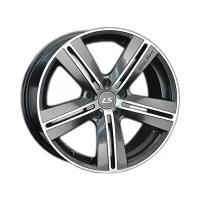 Диски LS Wheels 320 7,5x18 5x114,3 D73.1 ET45 цвет GMF (темно-серый,полировка)