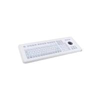 Клавиатура InduKey TKS-105c-TB38-KGEH-PS/2 White PS/2