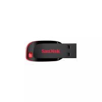 Флешка SanDisk Cruzer Blade 64 ГБ, 1 шт., черный