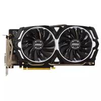 MSI GeForce GTX 1060 ARMOR 3G OCV1 3Гб, GDDR5, OC 192b GDDR5 1544/8008 DVIx1/HDM