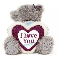 Мишка Тедди G01W3769 "Me To You" с сердцем "I Love You" 23 см