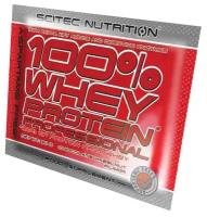 Протеин Scitec Nutrition 100% Whey Protein Professional, 30 гр., шоколад с фундуком