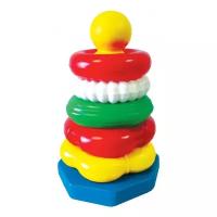 Развивающая игрушка Строим вместе счастливое детство Ассорти (большая), разноцветный