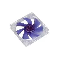 Вентилятор 80х80х25 Akasa SILENT COLOR FAN AK-190BL