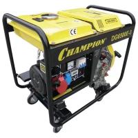 Дизельный генератор CHAMPION DG6500E-3, (5500 Вт)