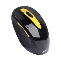 Беспроводная компактная мышь A4Tech G11-570HX-2 Yellow-Black USB