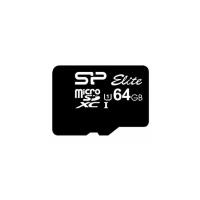 Флеш карта microSD 64GB Silicon Power Elite microSDXC Class 10 UHS-I