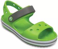 Сандалии Kids green/smoke CROCS, Размер С12 (29/30), Цвет зеленый