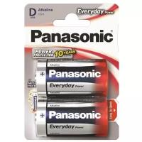 Батарейка Panasonic Everyday Power D/LR20, в упаковке: 2 шт