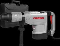 Перфоратор CROWN СТ18190 BMC, 1700 Вт, SDS-MAX, Энергия удара 5-19 Дж, Индикатор питания и износа щеток световой