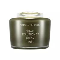 NATURE REPUBLIC Snail Solution 70 Cream Крем для лица