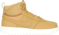 Кеды NIKE Court Vision Mid, размер 11 US, коричневый