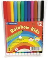 Фломастеры Centropen "Rainbow Kids", 12 цветов, ПВХ уп