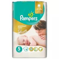 Pampers подгузники Premium Care 5 (11-18 кг) 18 шт