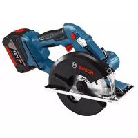 Аккумуляторная дисковая пила BOSCH GKM 18 V-LI 4.0Ah x2 L-BOXX