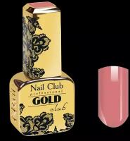 Nail Club professional Эмалевый гель-лак для ногтей с липким слоем GOLD CLUB № 24 Antic Rose, 13 мл