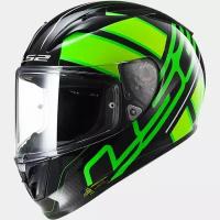 Шлем LS2 FF323 ARROW R ION акция (XL, Black Green)