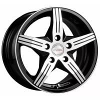 Колесный диск Racing Wheels H-458 7x16/5x105 D56.6 ET40 BK F/P