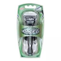 Dorco Станок для бритья Dorco Pace 6 + 2 кассеты, 6 лезвий, плавающая головка