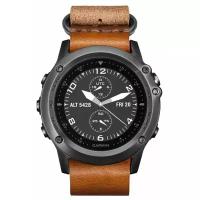 Умные часы Garmin Fenix 3 Sapphire with grey Leather Strap