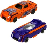 Машинка игрушка для мальчика 2в1 Transcar Double 1toy: флейм – фантом