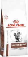 Royal Canin Gastrointestinal Moderate Calorie (Гастроинтестинал Модерейт Кэлори) корм сухой для взрослых кошек при расстройствах пищеварения, 2 кг