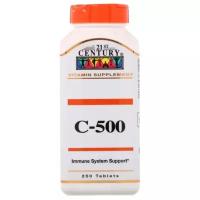 Таблетки 21st Century Vitamin C-500, 270 г, 500 мг, 250 шт