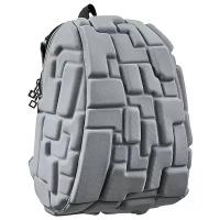 Рюкзак "Blok Half", цвет серый - от 7 лет - Размер L 36х30х15 3 года гарантия качества