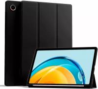 Чехол для планшета Huawei MatePad SE 10.4 дюйма (AGS5-W09/L09), из мягкого силикона, трансформируется в подставку (черный)