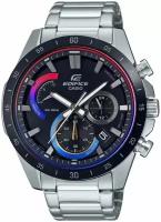 Наручные часы CASIO Edifice 78476, серебряный, черный