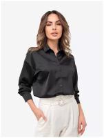 Блузка женская HappyFox, HFSH4113 размер 50, цвет черный