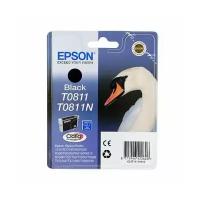 Картридж Epson C13T11114A10,(T0811N) 480 стр, черный