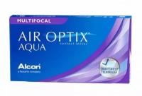 Контактные линзы Alcon Air optix Aqua Multifocal, 3 шт