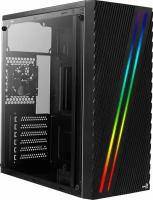 Корпус AeroCool Streak ATX, Midi-Tower, без БП черный (4718009158573)