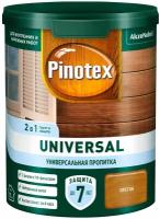 Универсальная пропитка на водной основе 2в1 для древесины Pinotex Universal (0.9 л) Орегон