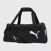 Сумка спортивная PUMA TeamGOAL 23 Teambag S, 07685703, полиэстер, черный-серый