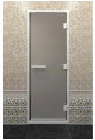 Дверь для бани "Хамам сатин" 2000х800 мм. Правая (петли справа)