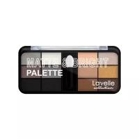 Тени для век Lavelle collection MATTE&BRIGHT 12-ти цветные т.03 9 г