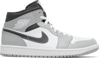 Кроссовки Nike Air Jordan 1 Mid Light Smoke Grey, 44EU