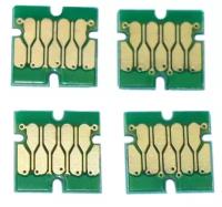Чипы для Epson WorkForce Pro WF-C5290DW, WF-C5790DWF (T9451-T9454), совместимые, не обнуляемые одноразовые, комплект 4 цвета, chips-C5790-OT