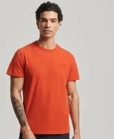 Футболка Superdry VINTAGE LOGO EMB TEE, Пол Мужской, Цвет Denim Co Rust Orange, Размер 2XL