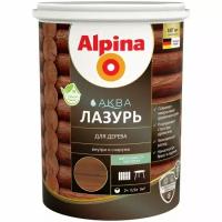 Защитная лазурь для дерева Alpina аква палисандр 0,9 Л (1/6) "